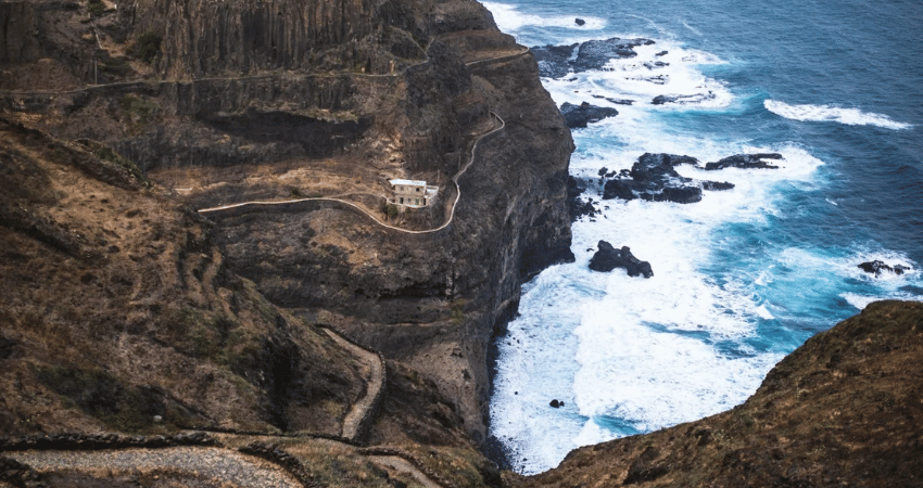 santo antao - rugged coast